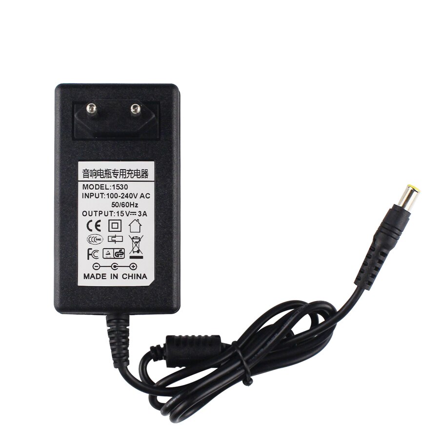 15V 3A 6.4*4.4mm with pin Ac/Dc Adapter Charger For Sony SRS-X55 SRS-BTX500 SRS-XB3 Portable Bluetooth Speaker Power Supply