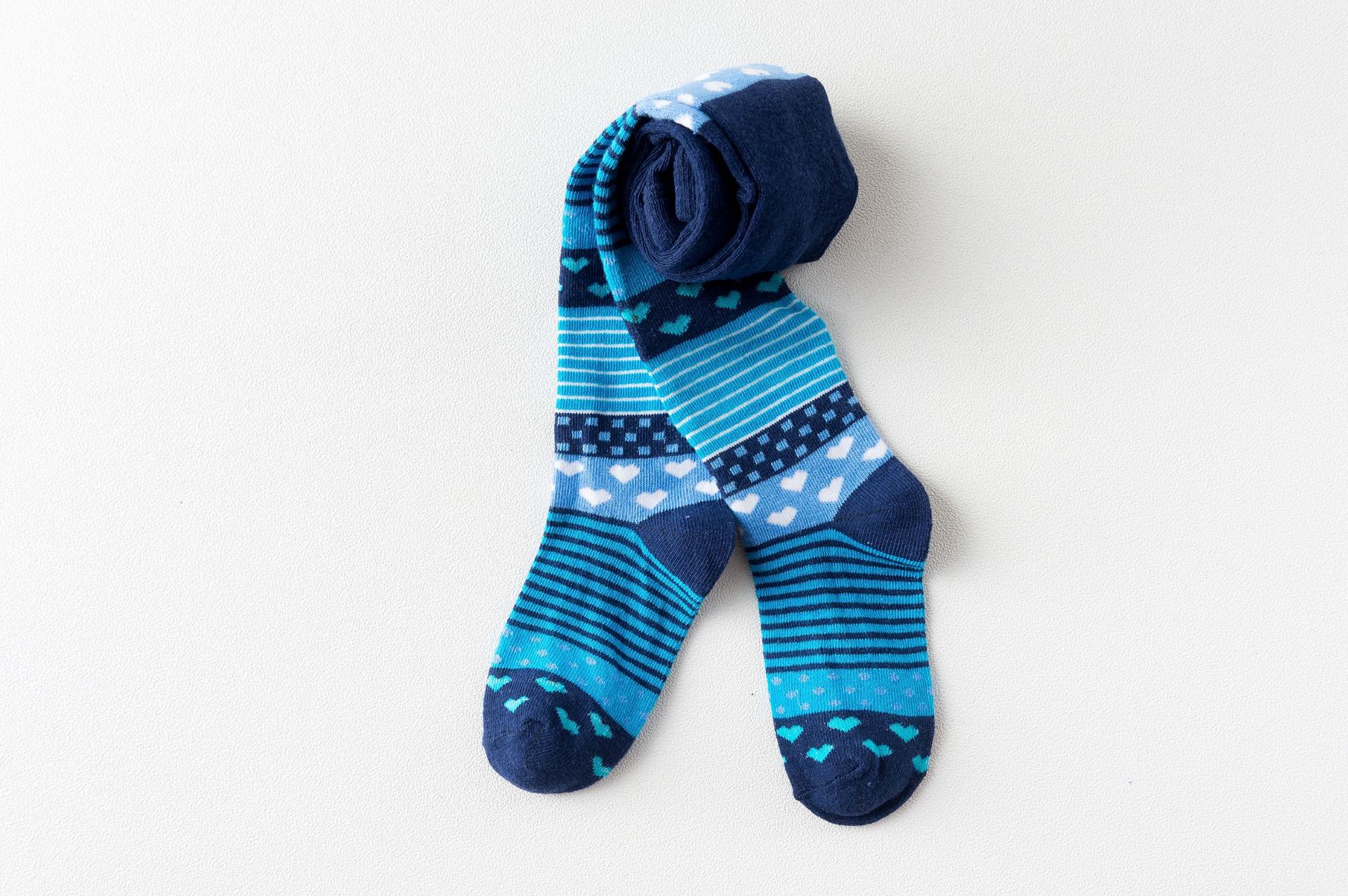 YWHUANSEN Children's Tights Rhombus Pattern Stockings For Girls Boy Cotton Pantyhose Kids Patterned Collant Enfant