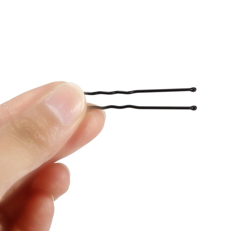 50 Stks/set Black U Vorm Haarspelden Krullend Golvend Barrette Haarspeld Styling Haar Tool