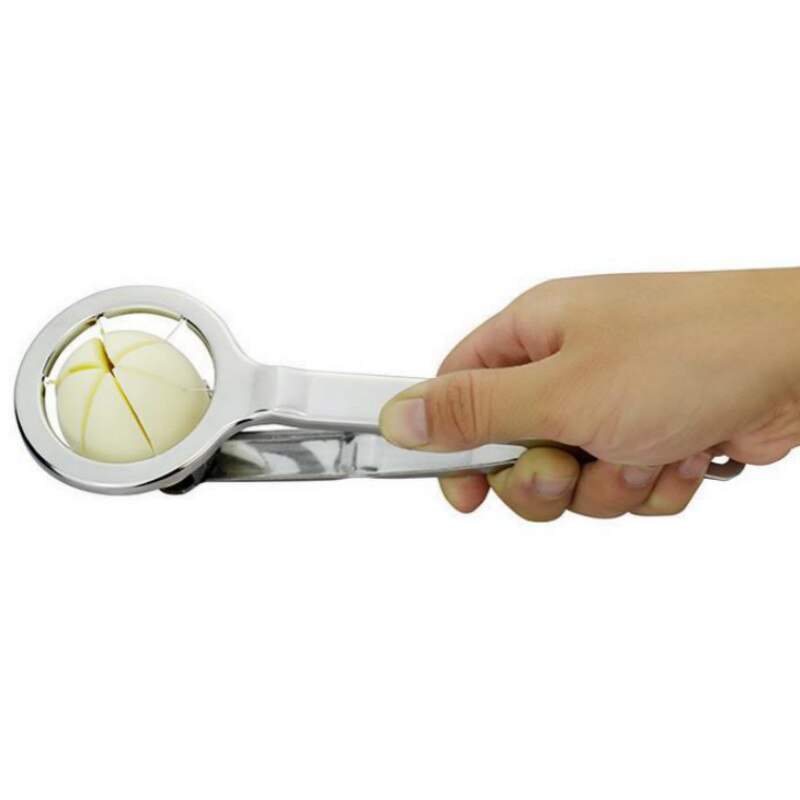 Stainless Steel Egg Cutter Egg Preserved Egg Slicer Multi-Function Fruit Flap Cutter Kitchen Utensils