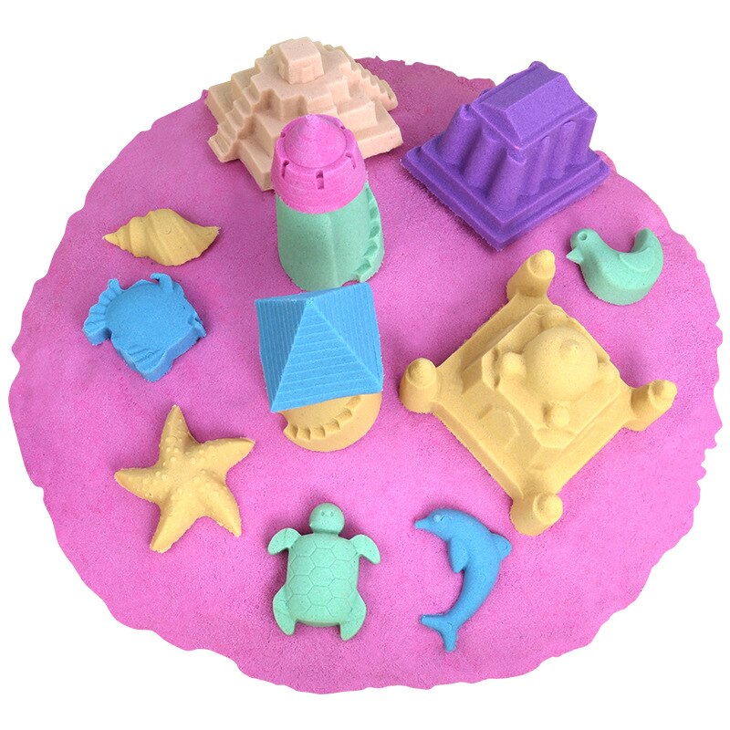 Bagged Sand Children Toys DIY Kids 100g Ultralight Non Stick Smooth Feel