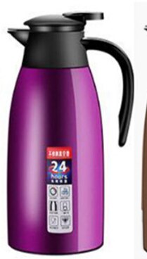 304 termokande i rustfrit stål 2l dobbelt vakuum kaffe te koldt vand beholder isoleret kolbe holde varm 24 timer: 5