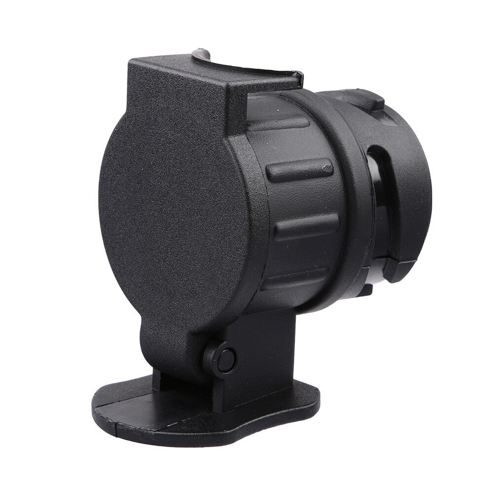 Car Trailer Truck Converter Tow Bar Socket 13 Pin to 7 Pin Plug AdapterBlack 8.23