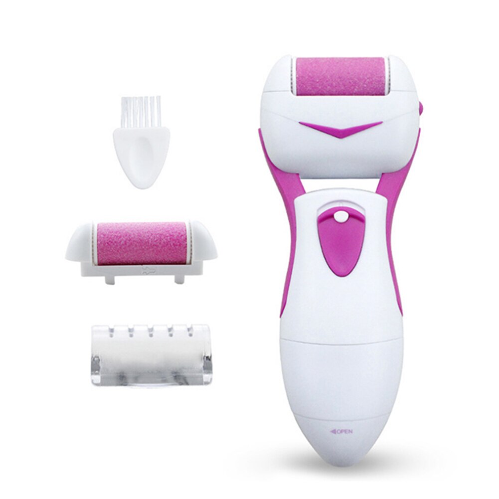 Mini Portable Battery Powered Dry Battery Electric Foot Grinder Pedicure Callus Remover Crusty Remover Pedicure: Default Title