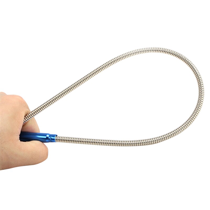 Flexible Pick Up Tool net 4 Claw Led Light netic Long Spring Grip Home Toilet Gadget Sewer Cleaning Pickup Tools