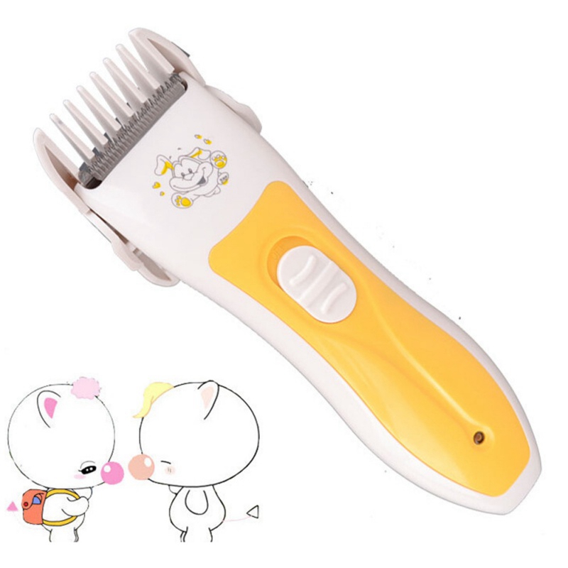 Children Electric Hair Clipper Electric Clipper USB Interface Charging Waterproof Trimmer Baby Mute Hair Clipper