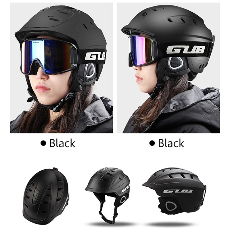 Half-covered Integrally-molded CE Ski Helmet for man women skateboard Skiing Helmets Snowboard Bicycle Sports helmet