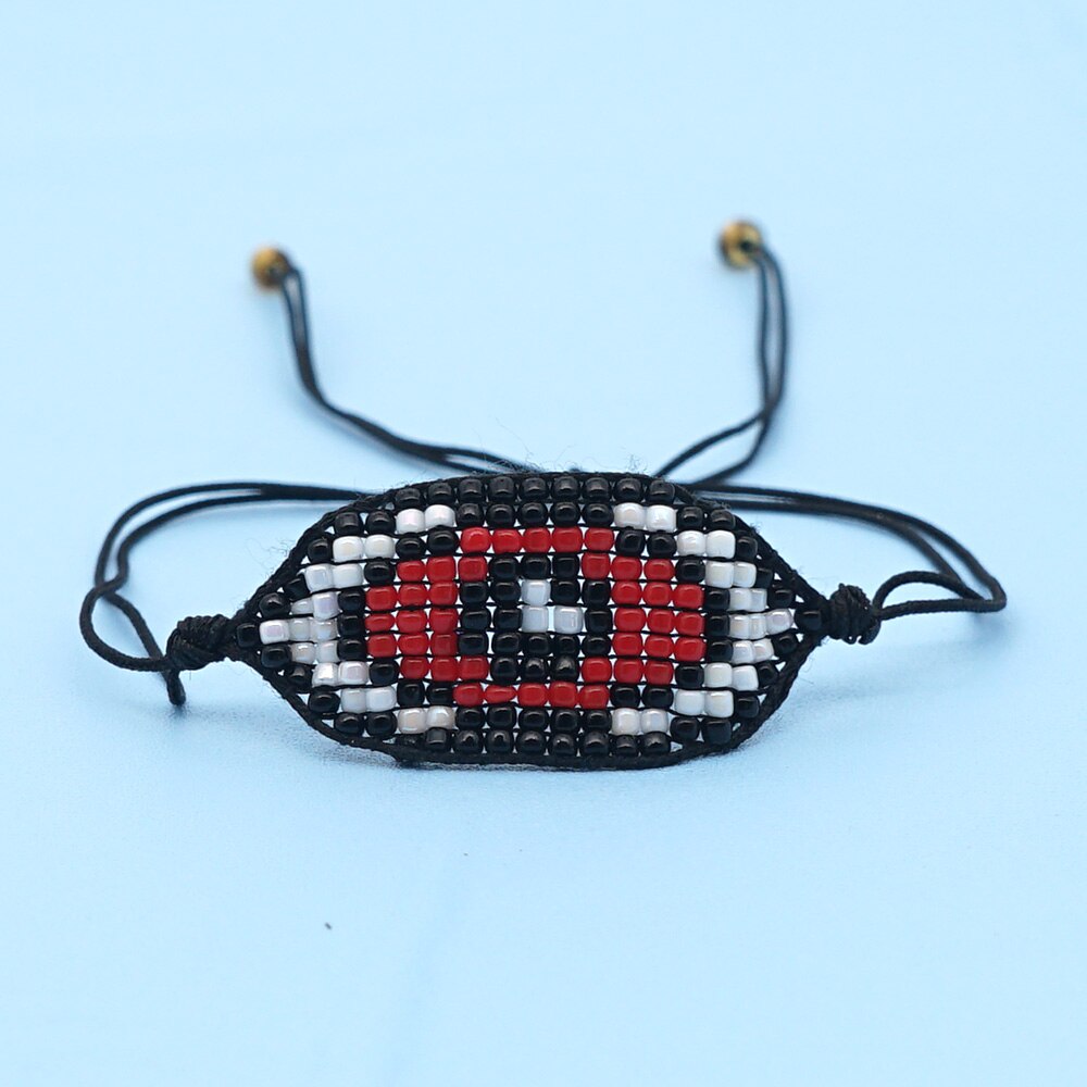 Go2Boho bijoux mauvais oeil Bracelet femmes Bracelets amitié Miyuki gros Bracelet Chic Pulseras Mujer Moda