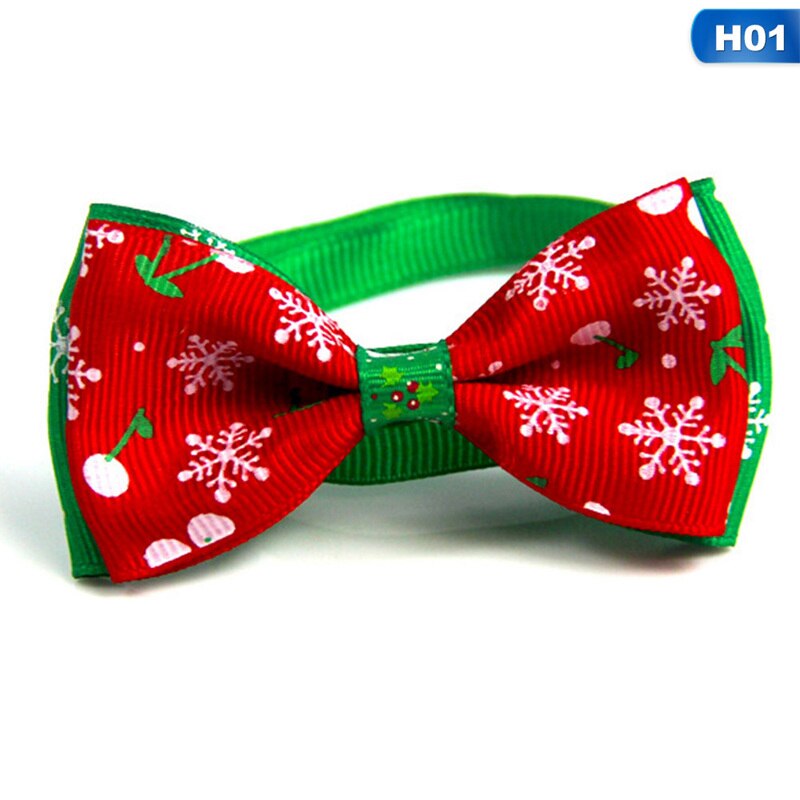 Jul kæledyrs slips 8*4*15cm kattekat og hundekrave halsrem kæledyrstilbehør hundetilbehør butterfly: 1