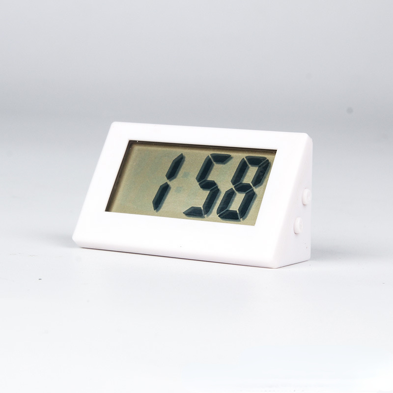 Mini Clock Lcd Digital Table Dashboard Bedroom Simple Small Electronic Watch Portable Watch Student Exam Mute Desktop Clock Mini
