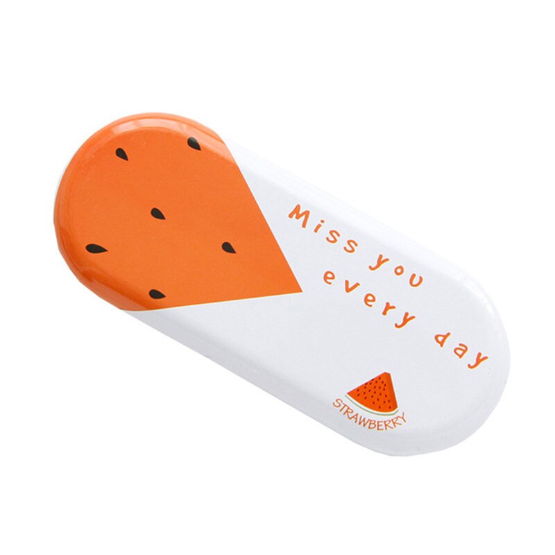 1PCS Top-grade Cartoon Metal Spectacle Cases for Eyeglasses Portable Rectangle Glasses Box Bag Eyewear Protector