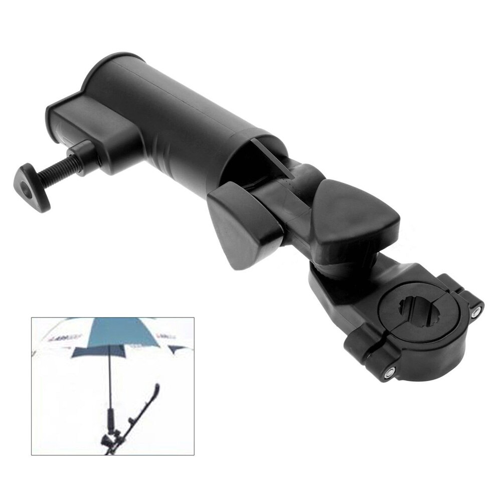 Accesorio para cochecito Universal giratorio de pesca duradero para carrito de Golf soporte de paraguas ángulo ajustable
