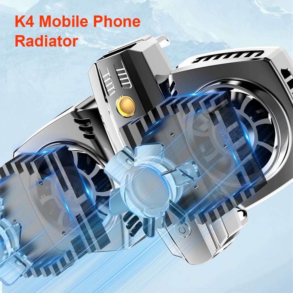 Telefoon Cooler Cooling Fan Radiator Cooler Koellichaam Universele Mobiele Telefoon Radiator Game Draagbare Ventilator Cooling Koellichaam