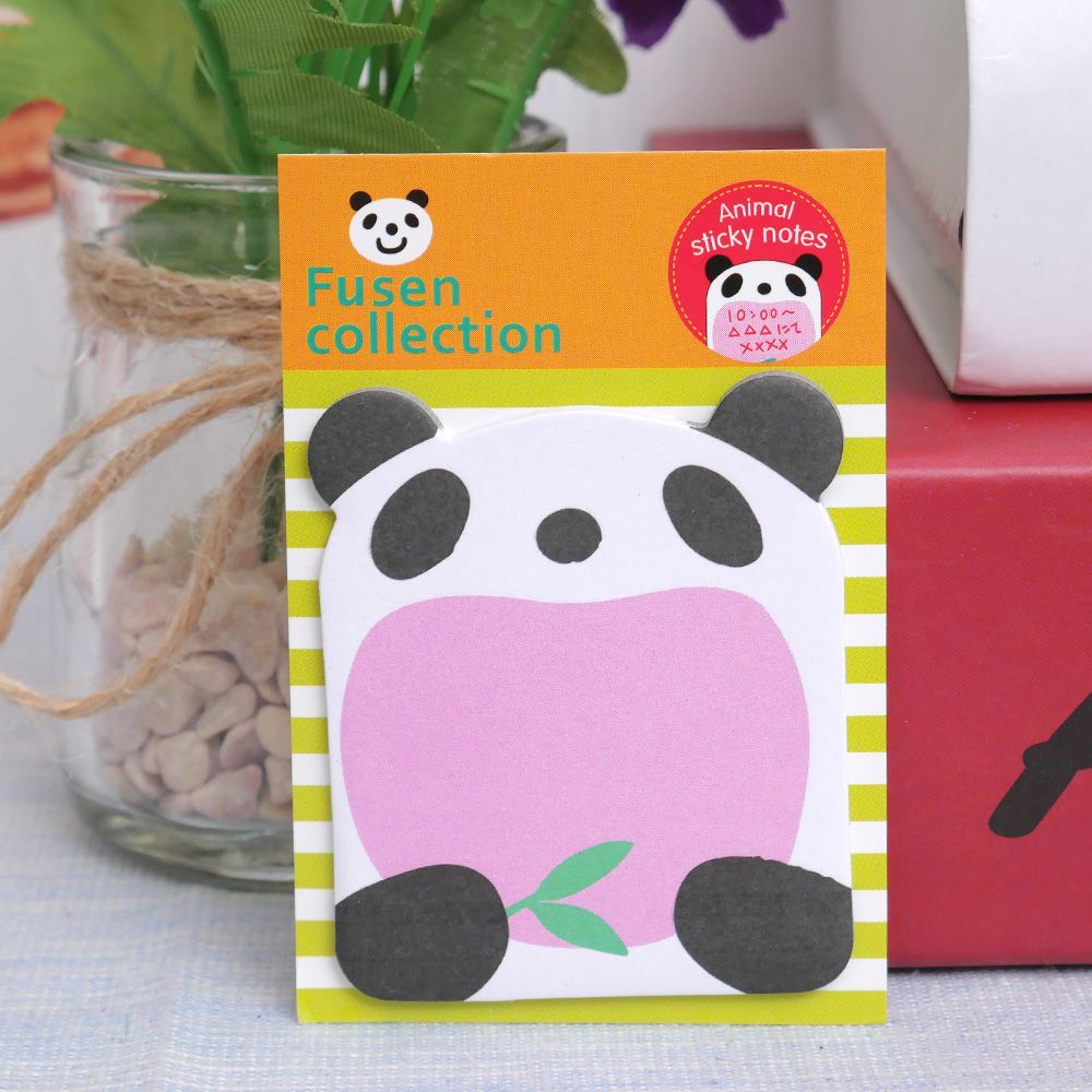 1pcs Briefpapier Bos Dier Serie Leuke Paper Memo Pad/Sticker Post Sticky Notes Notepad School Kantoorbenodigdheden: 4