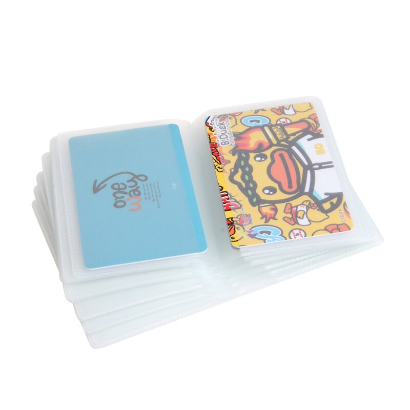 5 x 6Page 24Card Plastic Wallet Insert For Bifold Business Credit Card Holds