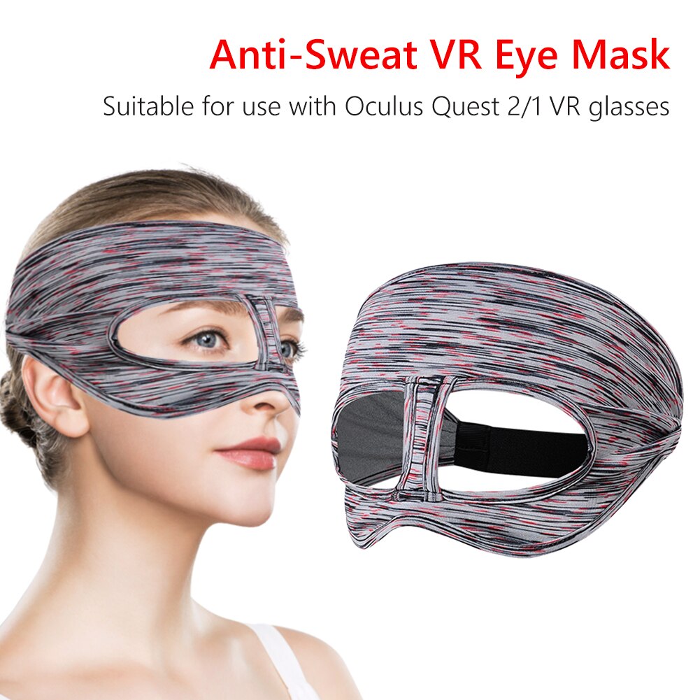Vr Accessoires Eye Mask Cover Elastische Zonnescherm Ademend Zweet Band Verstelbare Virtual Reality Headsets Voor Oculus Quest 2/1