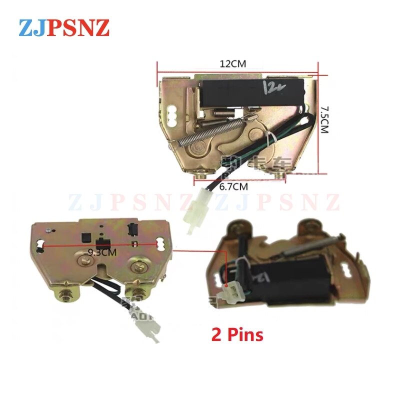 Scooter E-Bike Seat Lock Catch Buckle Scooter Motorcycle Quad ATV Go Kart Electric Bike Motorbike Seat Lock 38mm-57mm Seat Lock