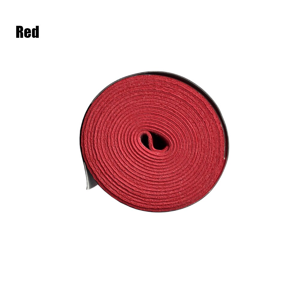 Bande Anti-transpiration à main plate givrée, 1/2 pièces, antidérapante, enveloppante, absorbe la sueur, poignées de pêche, accessoires de sport de raquette: Red / 2pcs