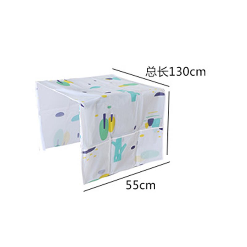 Géométrique frigo cache-poussière Machine à laver couverture étanche réfrigérateur sac de rangement armoire organisateur accessoires de cuisine
