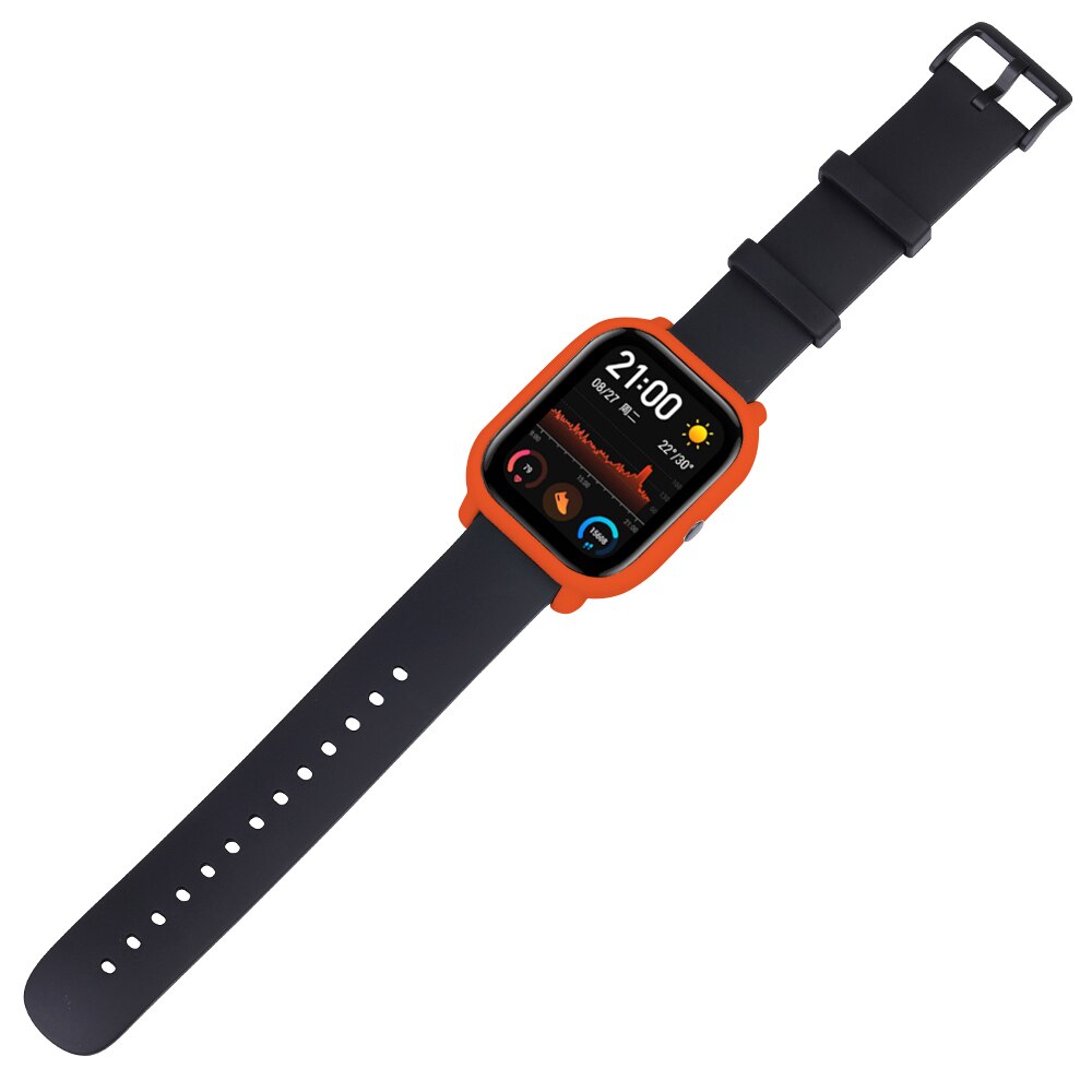 Weiche Silikon Schutzhülle fallen Für Huami Amazfit GTS SmartWatch Hülse Für Huami AMAZFIT GTS Volle-abgedeckt Schutzhüllen