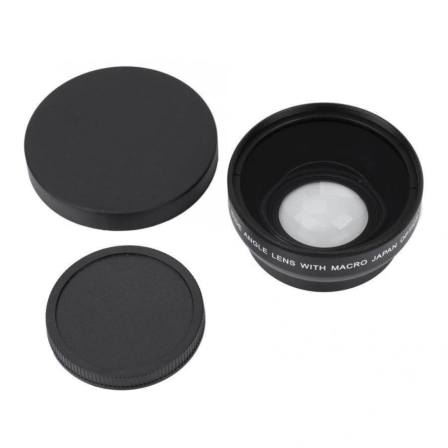 Webcam cover 0.45X Lens Magnification High Definition Wide Angle Lens for 49mm Mount Camera Magnifying lens High Definition Len