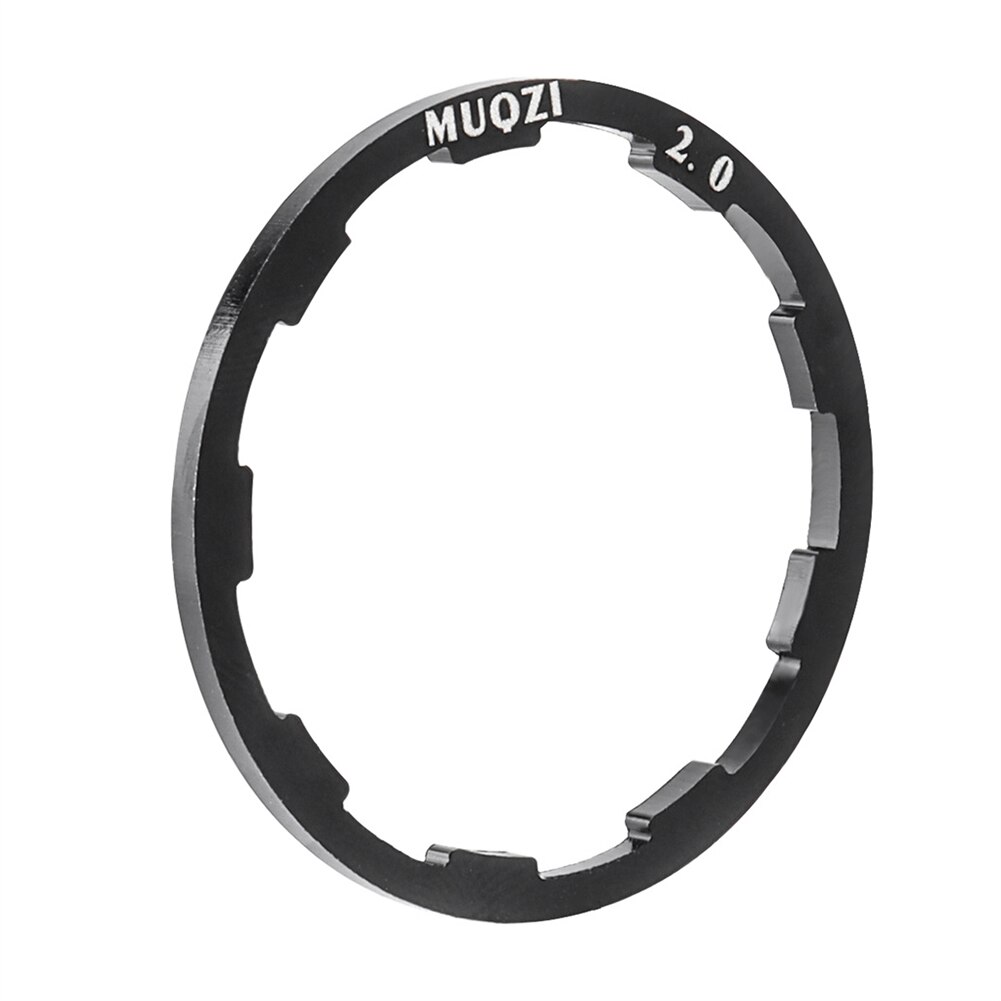 MUQZI MTB Road Bike Hub Washer 1mm 1.5mm 1.85mm 2mm 2.18mm 2.35mm 2.5mm Gasket For 7 8 9 10 11 12 Speed Cassette Flywheel Spacer: 2.0