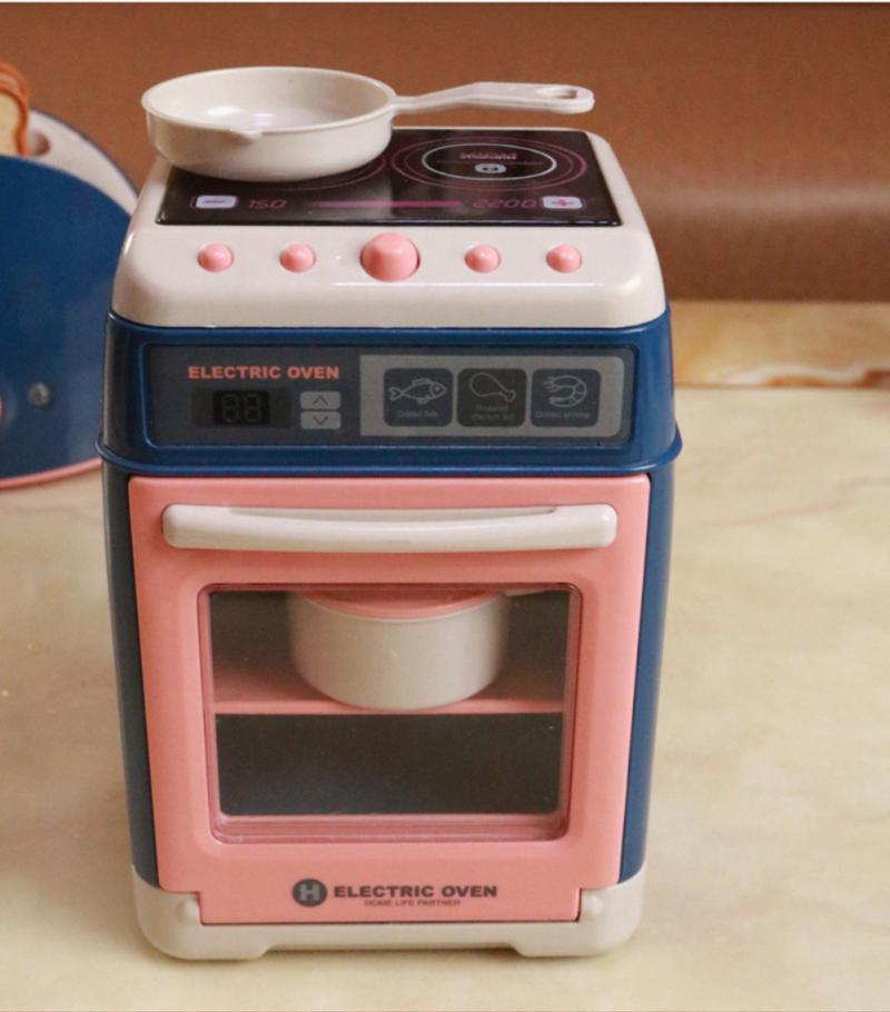 Kinderen Pretend Play Keuken Speelgoed Kinderen Keuken Mini Oven Mixer Brood Maker Speelgoed Roller Wasmachine Baby Onderwijs Speelgoed Cadeau