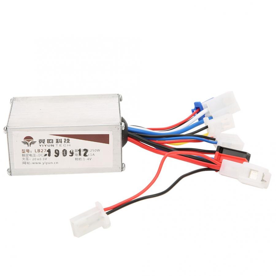 24V/36V/48V 250/350/500W Dc Elektrische Fiets Motor Brushed Controller box Voor Elektrische Fiets Scooter E-Bike Controller Kit