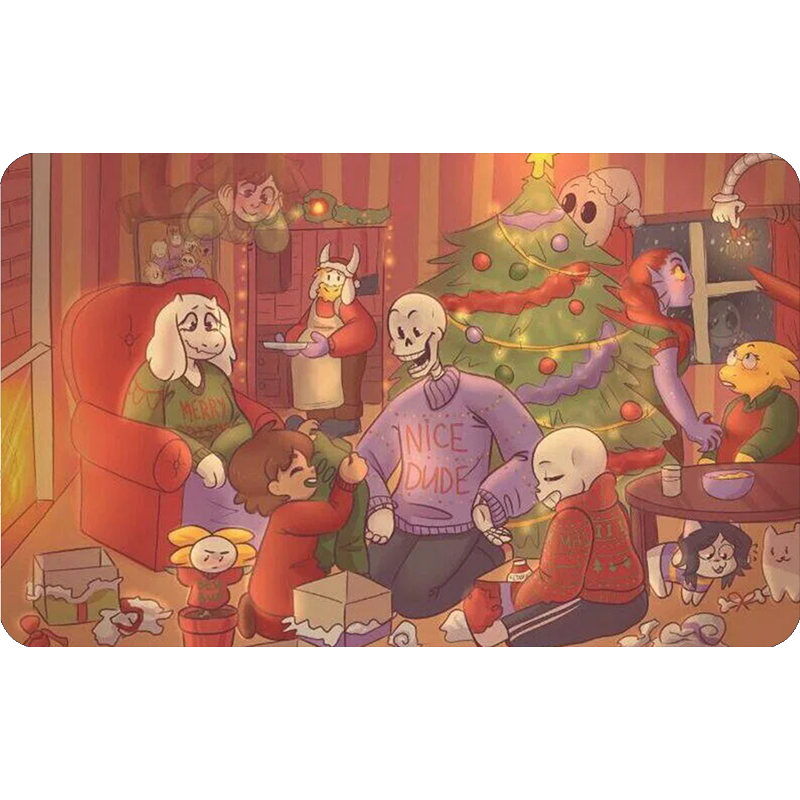 UNDERTALE Kühlschrankmagnet, Karikatur-Figuren-Magnet, geeignet für sterben Küche zu Hause, Kühlschrank, Zauberstab, Tür, Büro, DIY-Dekoration: Schwarz