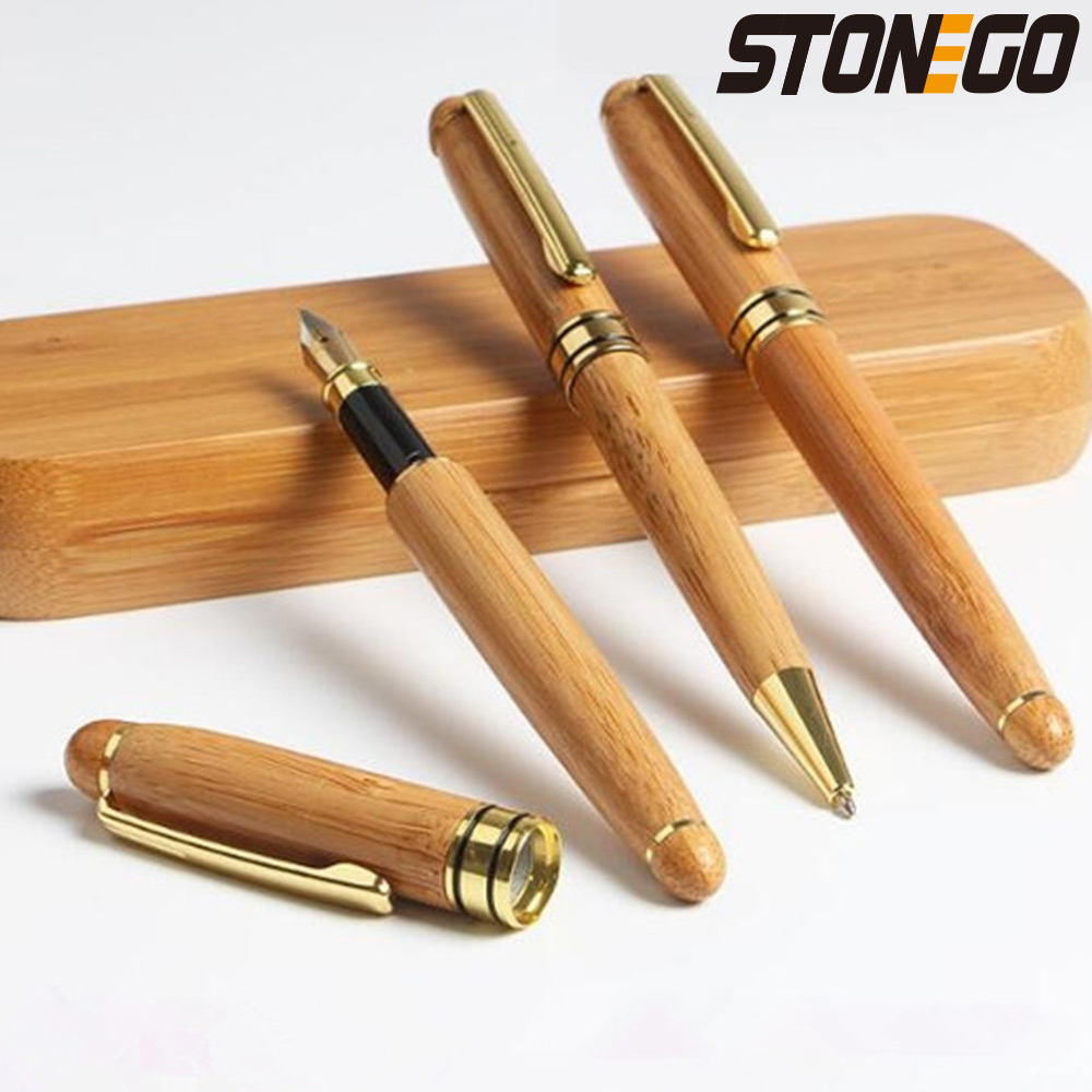 STONEGO Klassiker Luxus-Füllfederhalter aus Holz/Unterschrift, Tinte 0,5 mm, für , Dekoration, Schreiben, Büro, Füllfederhalter, Schreibwaren