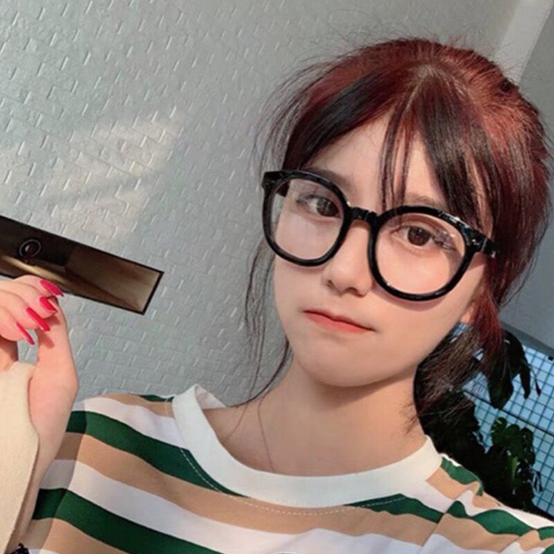 Ruwe bijziendheidsbril klassieke zwarte montuur plastic bril man vrouw vierkante montuur leesbril  uv400