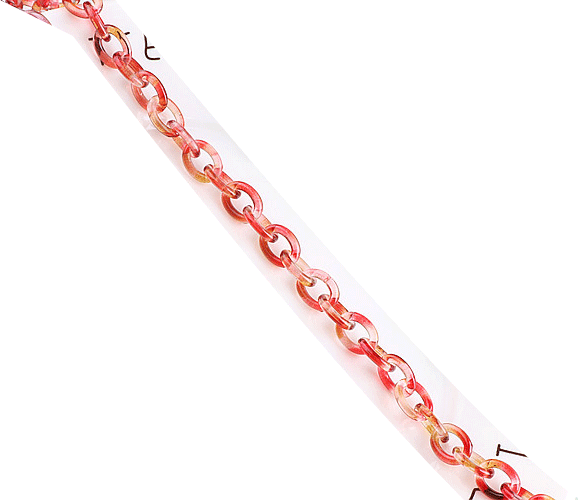 DIY handgemachten schmuck zubehör farbverlauf ohrringe halskette Armbinde kette harz Material 50cm: 5