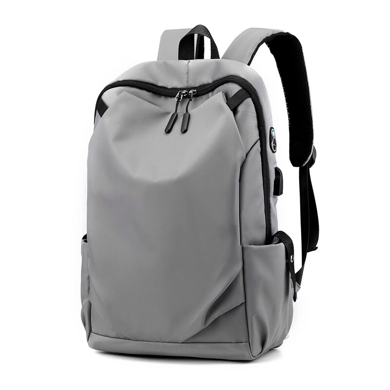 Rugzak Voor Mannen Multifunctionele Waterdichte Tas Voor Laptop 15.6 Inch Usb Opladen Mannen Business Rugzak Rugzak: Dark gray