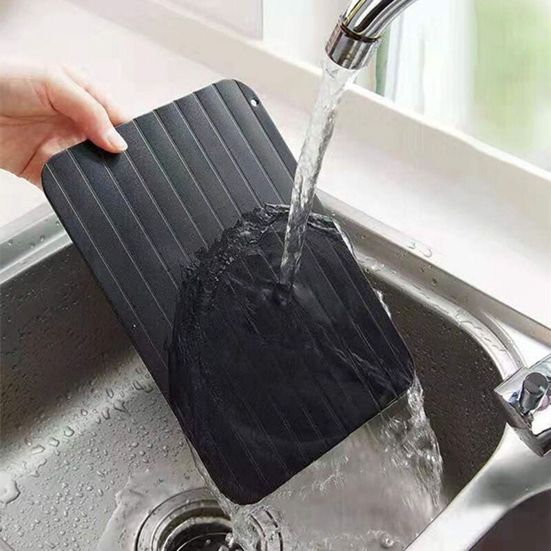 Frozen Food Fast Defrosting Tray Thaw Meat Fruit Quick Defrosting Plate Board Defrost Tool Kitchen Gadgets 3 Sizes