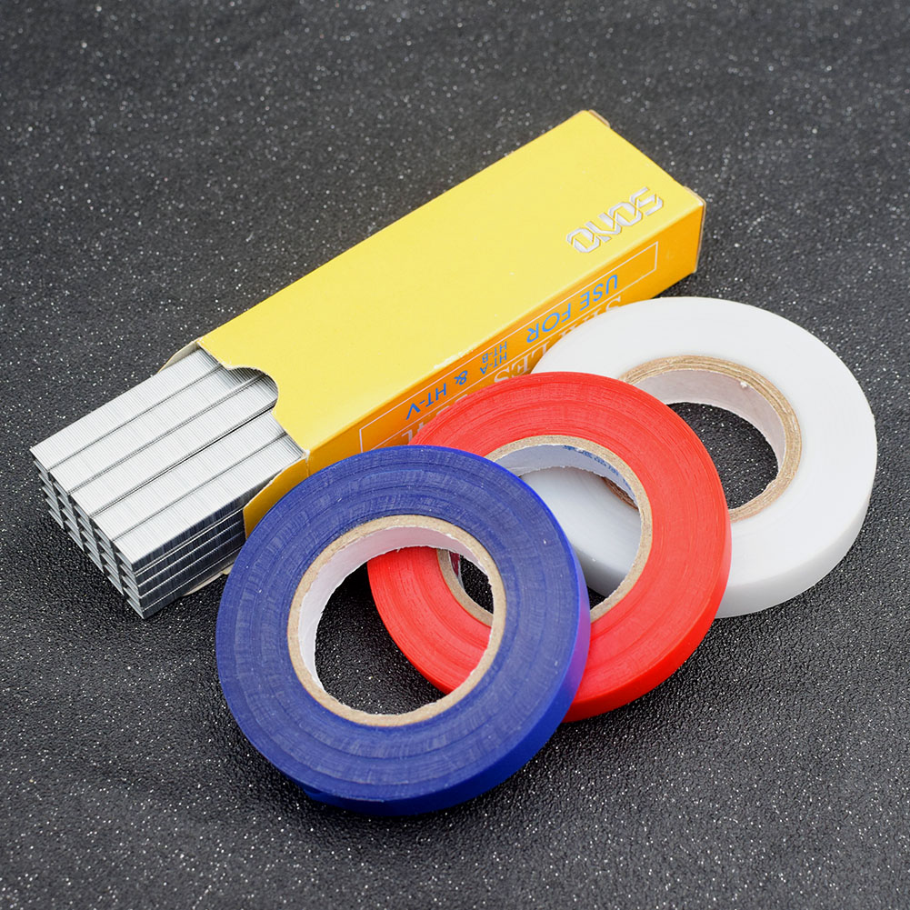 WITUSE économie de travail fruits légumes branche vigne tige attachant Machine à relier ruban attaché outil plante pépinière bandes + agrafes approvisionnement