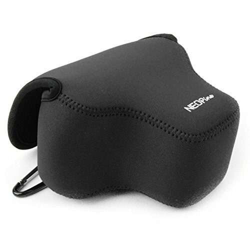 Portable Protective Soft Case Cover Waterproof Inner Camera Bag for Canon Powershot SX70 HS SX60 HS / Fujifilm X-T3 18-55mm lens