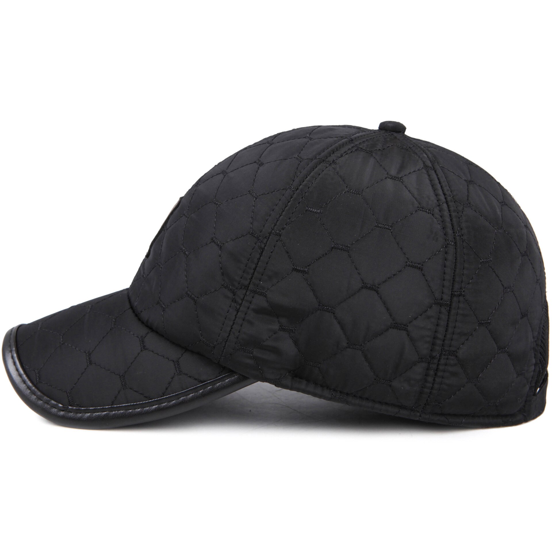 VORON Warme Winter Baseball Cap Mannen Oor Bescherming Gorro hoeden Snapbak Solid Bone Baseball cap Mannen Winter Warm voor Mannen