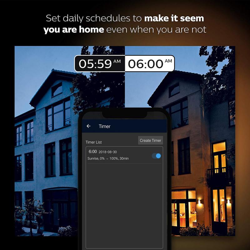6.5W WiFi Smart Light Bulb E27 LED RGB Lamp Lampada Inteligente Smart Home App Operate Work With Alexa/Google Home