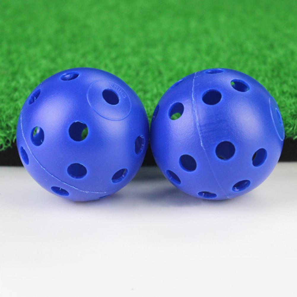 10Pcs Useful Golf Practice Balls Elastic Easy to Carry Wear Resistant Elastic Golf Light Balls