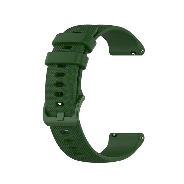 20mm Wrist Straps wach Band for Huawei Watch GT 2 42mm smartwatch Strap for Huawei Watch 2 Sport Bands Sport belt bracelet wach: Army Green