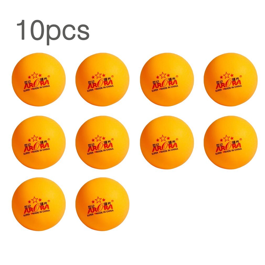 10 Pcs Practice Ping-Pong Ball Table Tennis Ball In Bulk Competition Match Training Equipment Yellow