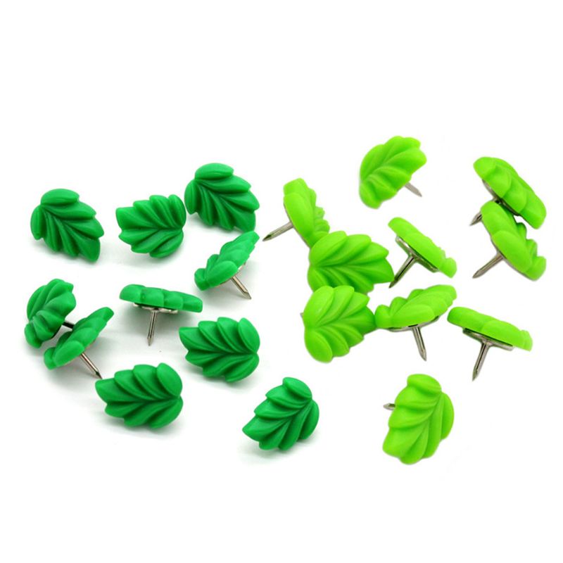 20 Stks/set Plastic + Metalen Punaises Kaart Pin Punaise Kurk Boord Voor Art Foto Puinhoop G92E: Default Title
