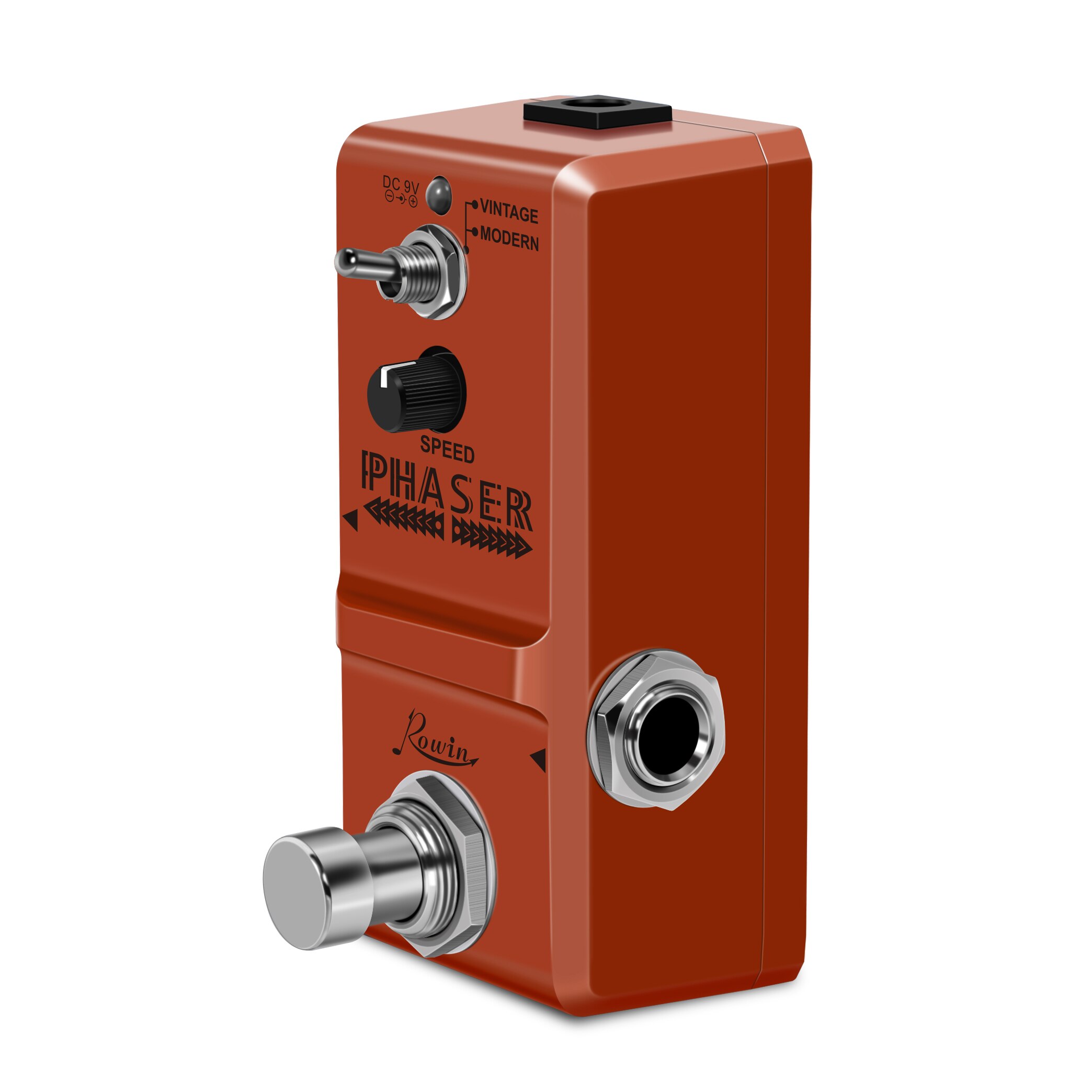 Rowin LN-313 Guitar Phaser Pedal Analog Phase Effect Pedal True Bypass