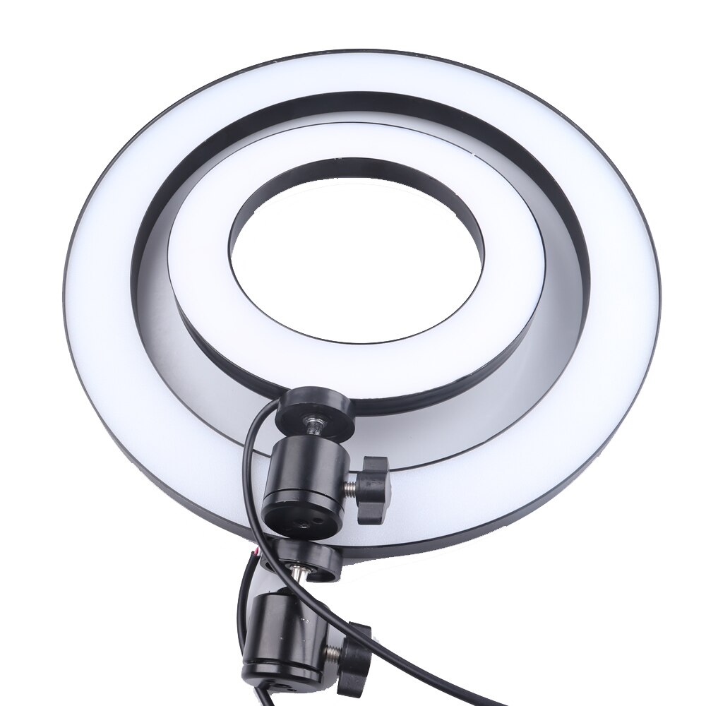 Lightdow Big/Small Dimmable LED Studio Camera Ring Light Phone Video Light Lamp With Tripods Selfie Stick Ring Table Fill Light