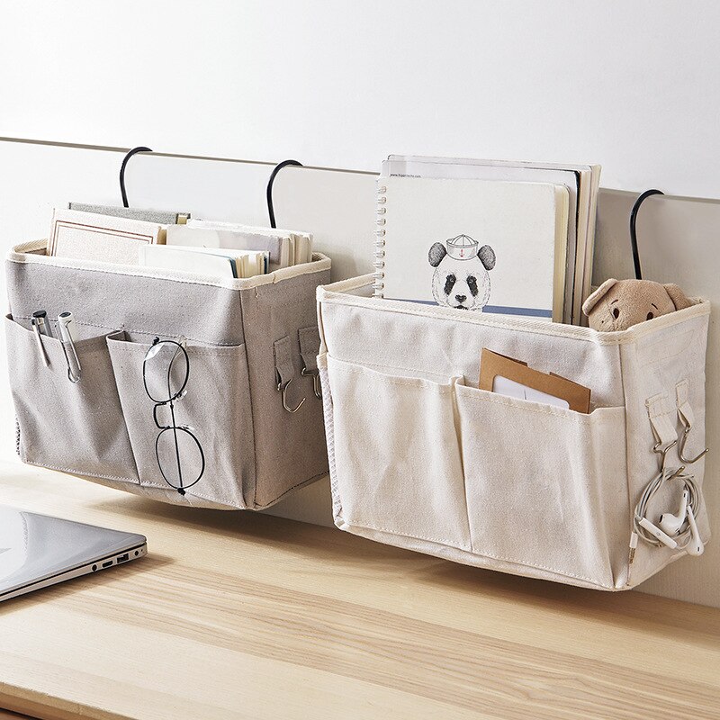 Baby Bedside Storage Bag Baby Pockets Cot Bed Hanging Bag Crib Organizer Toy Diaper Pocket for Crib Bedding Bed Bumper Bedding