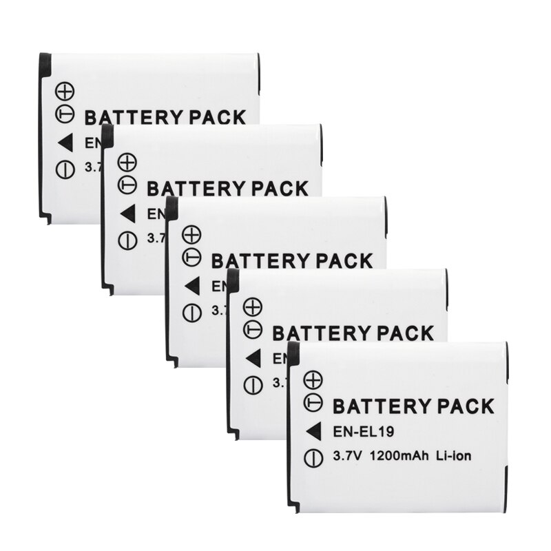 CELLONIC Batterie Compatible Nikon Coolpix S3100 S3300 EN-EL19 - 3.7V 700mAh