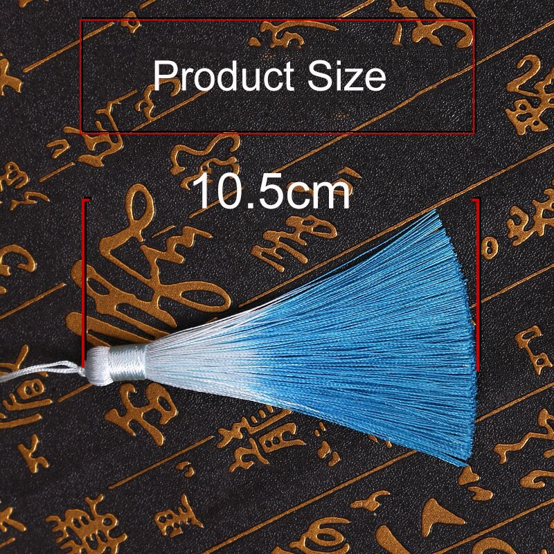 Rideaux à franges, -page peigne pour vêtements, de décoration, fait à la main bricolage, 5 pièces/ensemble, 10.5cm