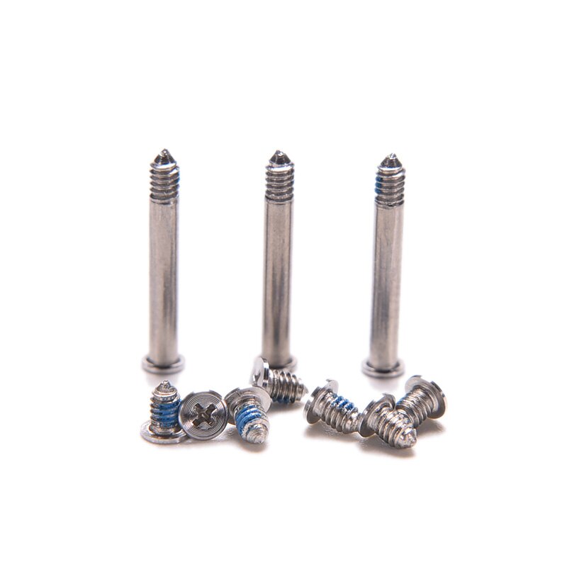 Universele Computer Case Cover Bottom Terug Schroeven Voor MacBook Pro Serie 13 "15" 17 "A1278 A1286 A1297 (3 lange + 7 korte) 10 stks/set