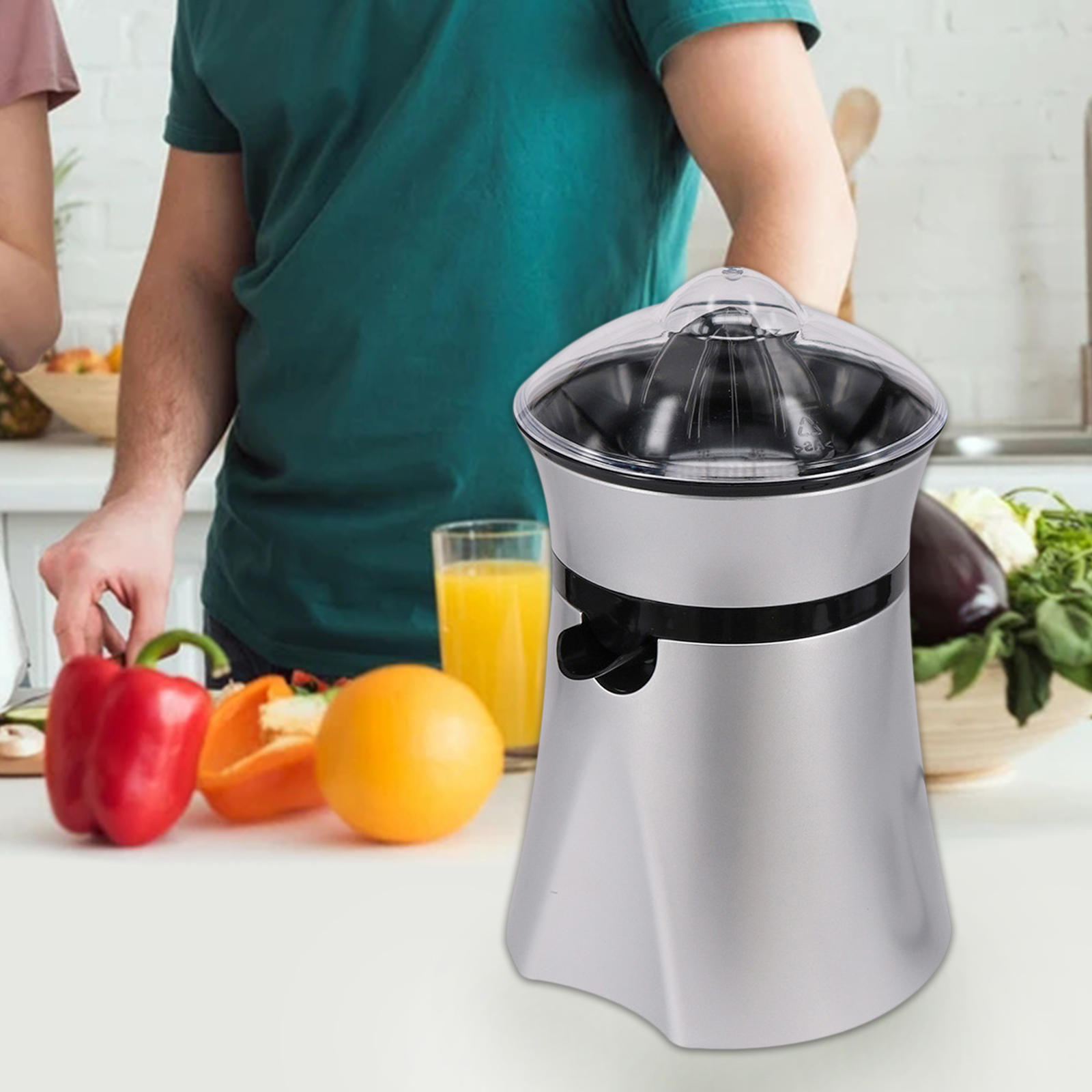 Rvs Elektrische Citruspers Citruspers Oranje Juicer Machine Voor Apparaten