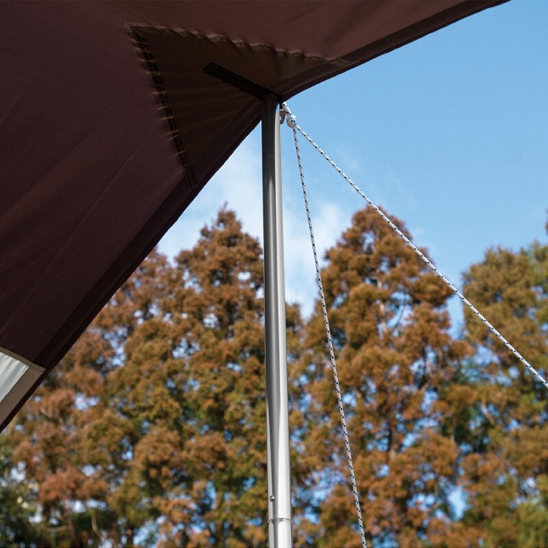 2Stck 280mm Falten Zelt Pol Unterstützung Stehen draussen Camping Markise Stange Strand Zelt Stangen Zubehör für Zelte Unterstände